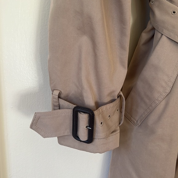 NWT Zara Belted Oversized Trench Coat Sz S - Picture 5 of 12